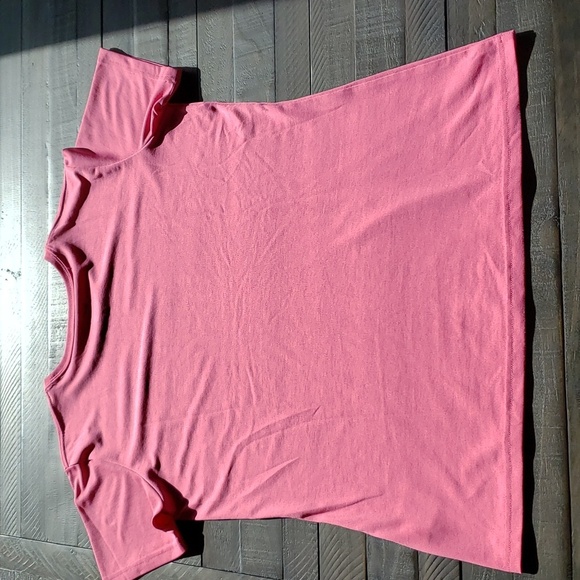 3 Dri-Fit Nike Tees Women Large Pink Magenta Purple Green - Picture 9 of 13